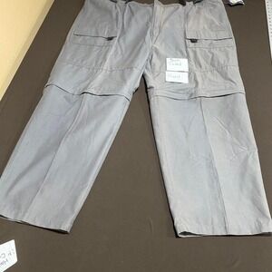 HB Sport Harbor Bay 6X/ Big Grey cargo pants zipper around the knee.SKU251